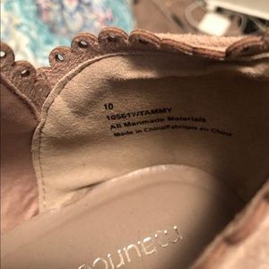 Size 10 taupe booties